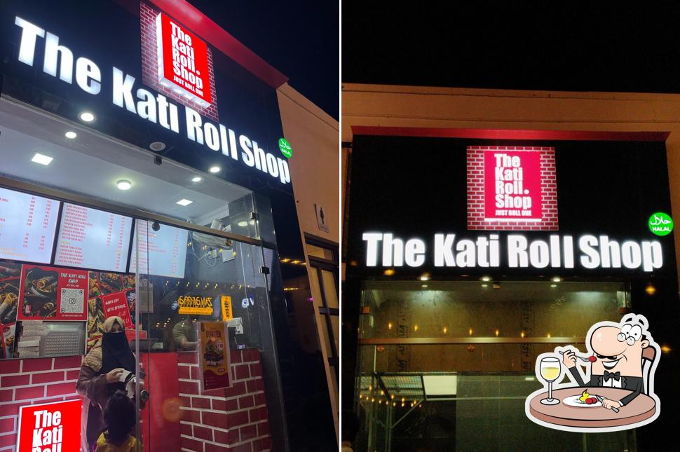 Food at The Kati Roll Shop