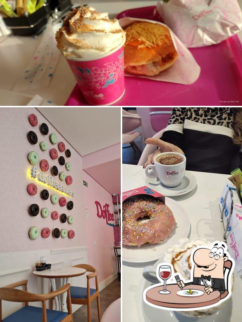 Comida em Dóffee Donuts & Coffee