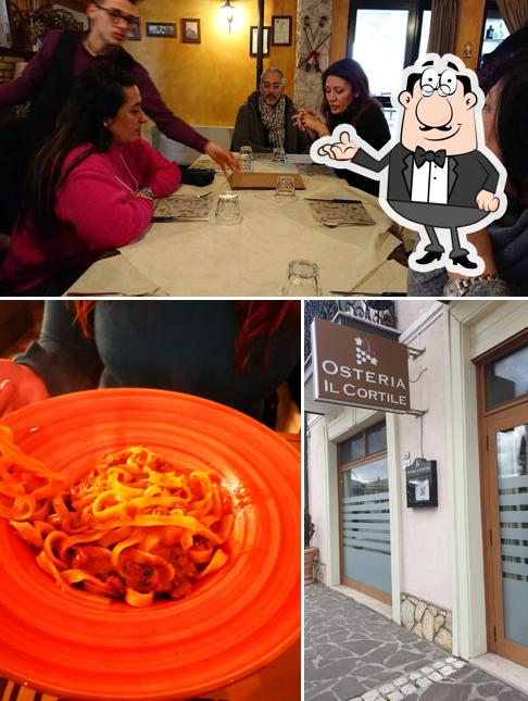 Dai un'occhiata agli interni di Osteria Il Cortile