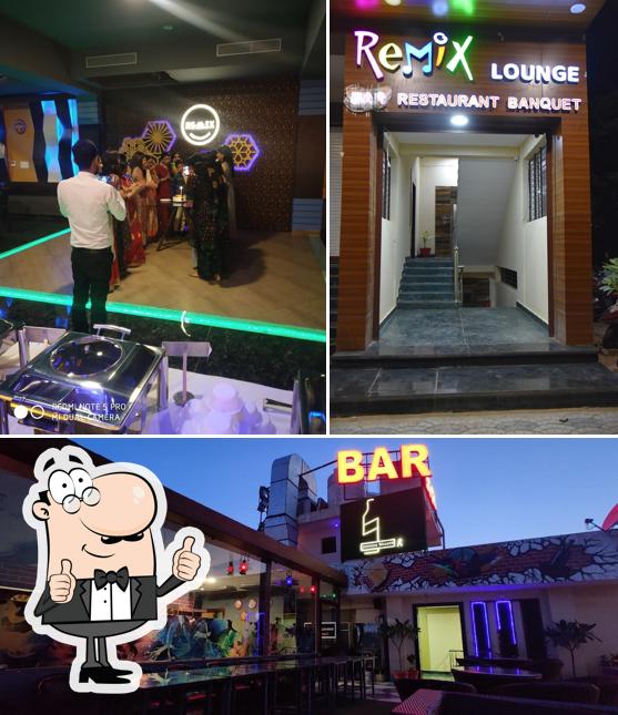 Look at the photo of REMIX LOUNGE(PUB, BAR, RESTRO)
