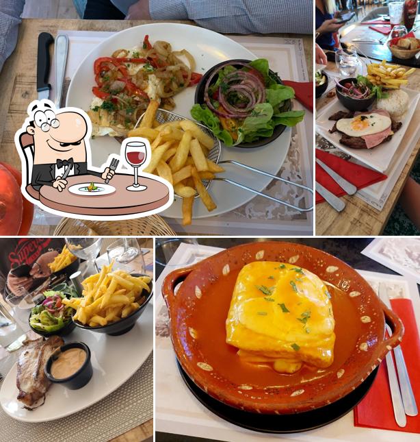 Platos en Les Saveurs portugaises - restaurant franco-portugais