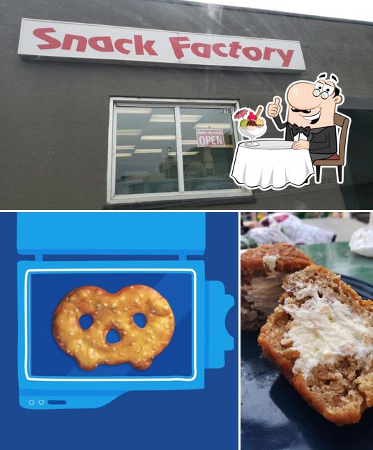 Snack Factory offre une variété de desserts