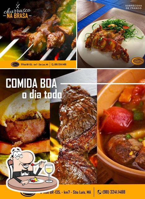 Comida em Churrascaria Maracana