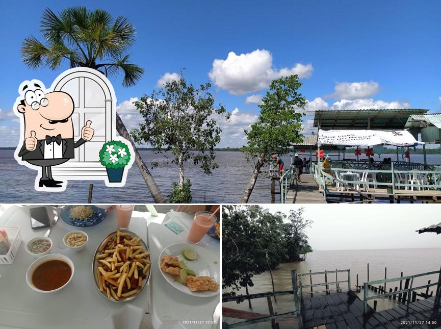 Entre diversos coisas, exterior e friso podem ser encontrados no Balneário Restaurante Paraiso Verde