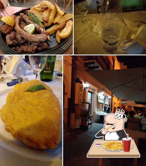 Dégustez des frites à Basilicò - Pizzeria d'Asporto