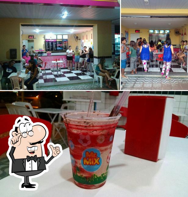 O interior do Mr. Mix Milk Shake Parnamirim