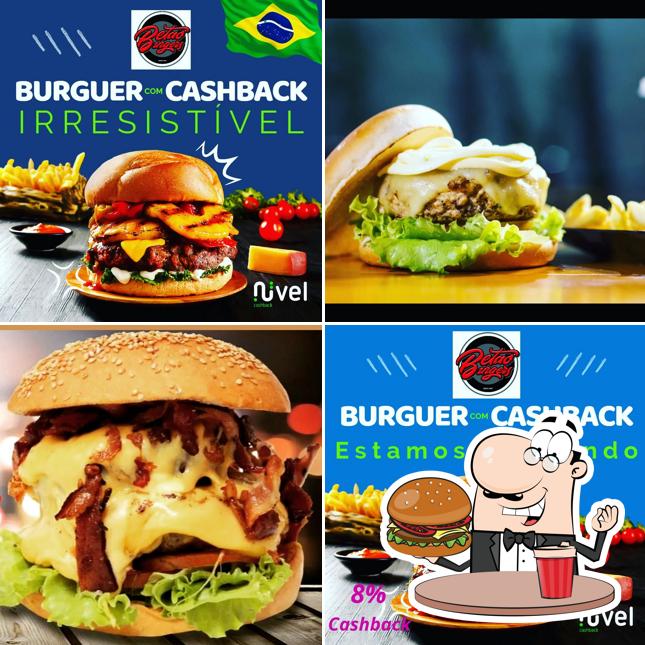 Hambúrguer em Betão Burger - Unidade Bady Bassitt