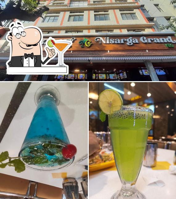 The restaurant's drink and exterior