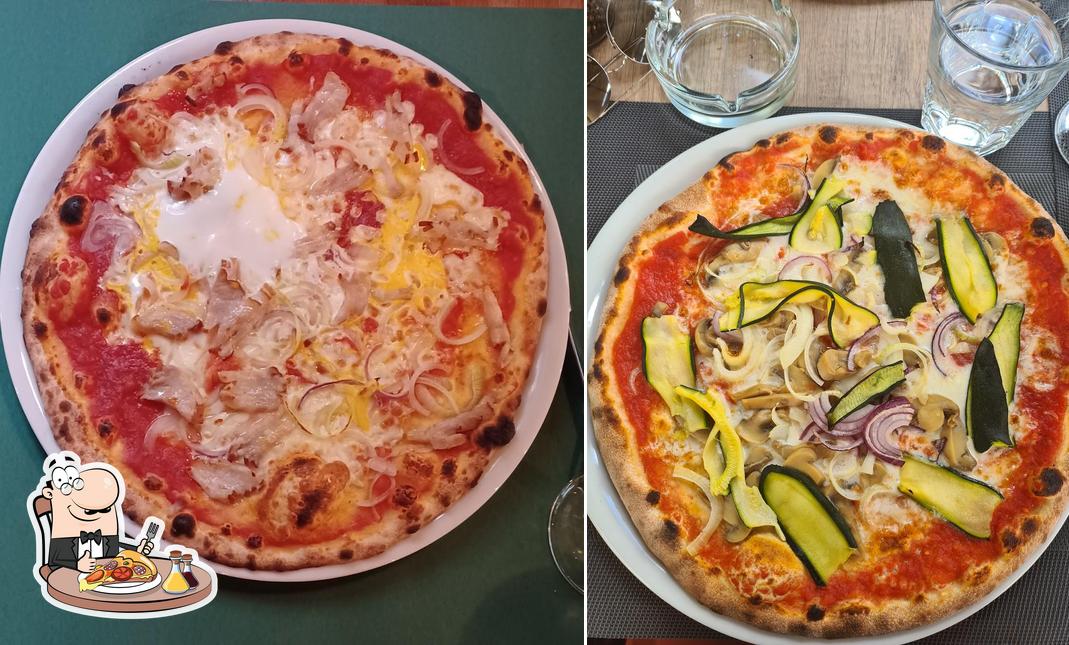 A Ristorante le Betulle, puoi ordinare una bella pizza