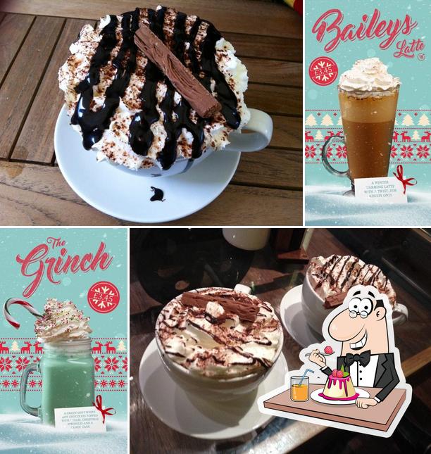 The Coffee Trader provides a selection of desserts