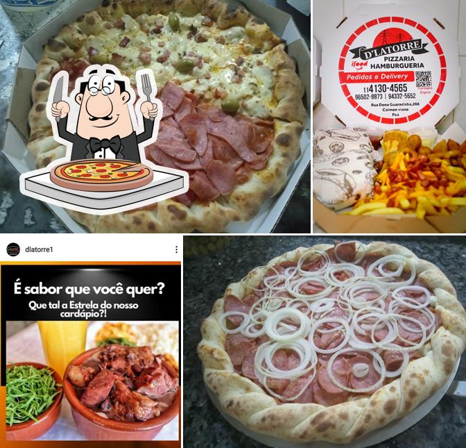 Experimente diferentes variedades de pizza