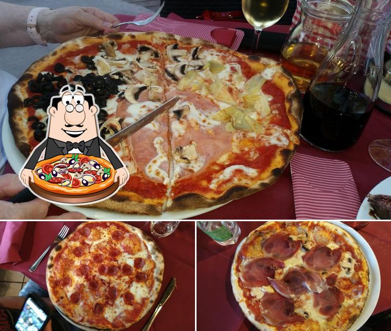 A La Sosta del Priore, puoi goderti una bella pizza