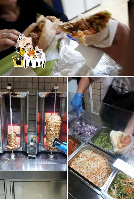 Meals at Bella Istanbul Halal doner kebab