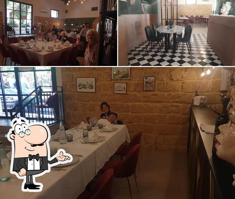Gli interni di Eremiti Osteria di Sicilia