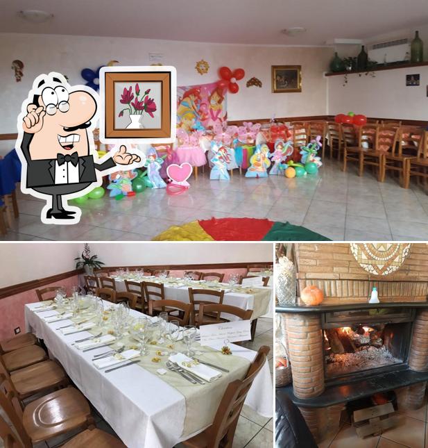Gli interni di Ristorante pizzeria da Gighetto