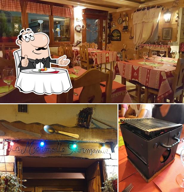 Здесь можно посмотреть фото ресторана "La Marmotte Gourmande"