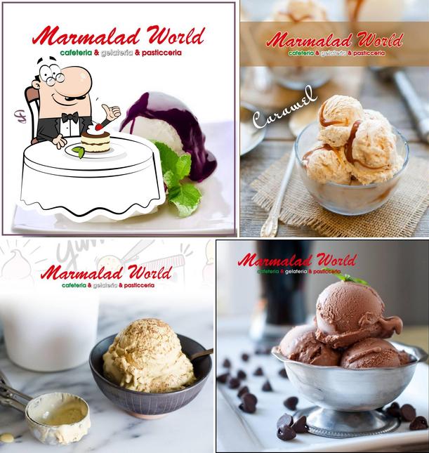 Marmalad offers a selection of desserts