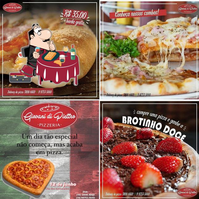 Waffles em Pizzaria Giovani Di Piettro