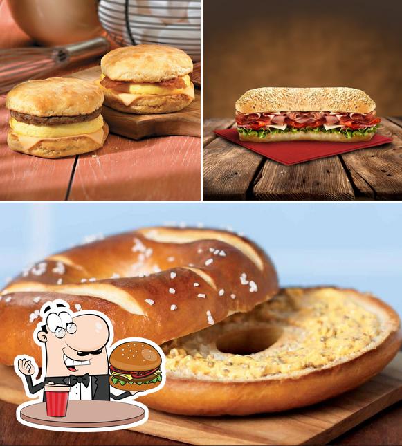 Prenez un hamburger à Tim Hortons