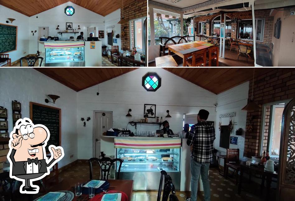 The interior of Café diem - Only on reservations