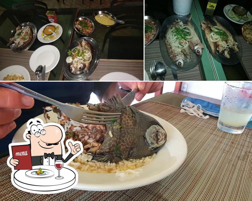Comida em Peixaria do Bosco