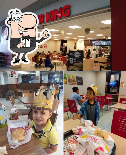 Veja imagens do interior do Burger King