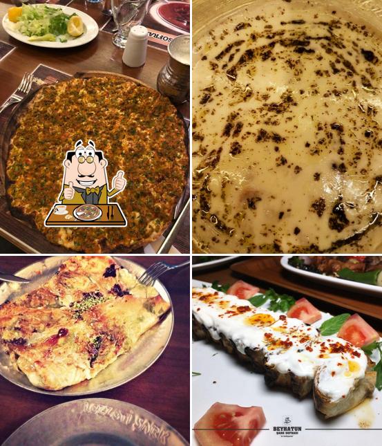 Elige una pizza en Beyhatun Şark Sofrası