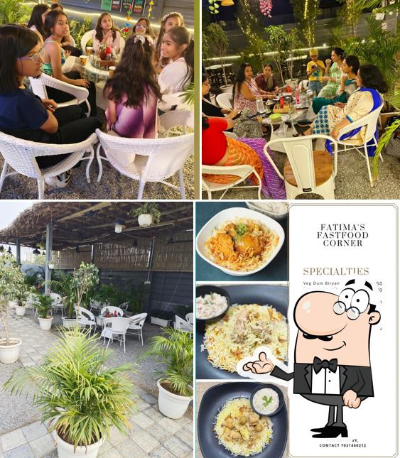 Take a seat at one of the tables at Ffc ( Friends and Family Cafe)