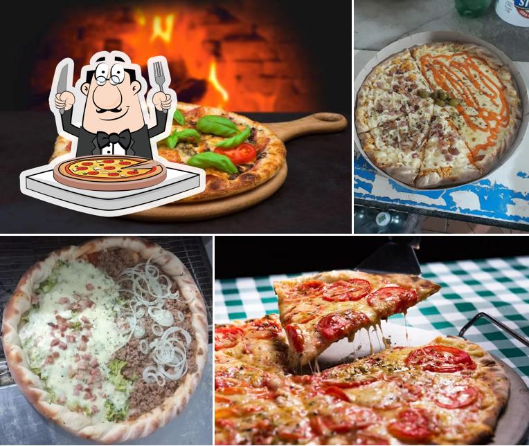 En Pizzaria Pinguim, puedes probar una pizza