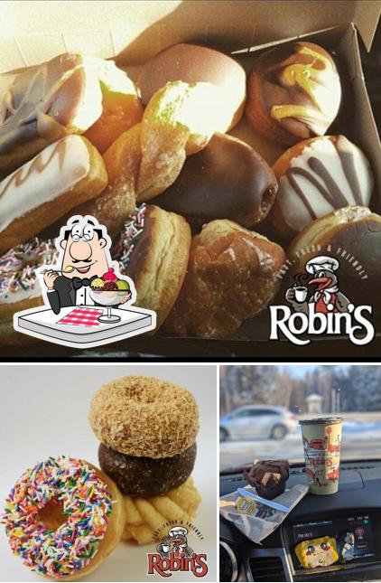 Robin's Donuts sert une variété de desserts