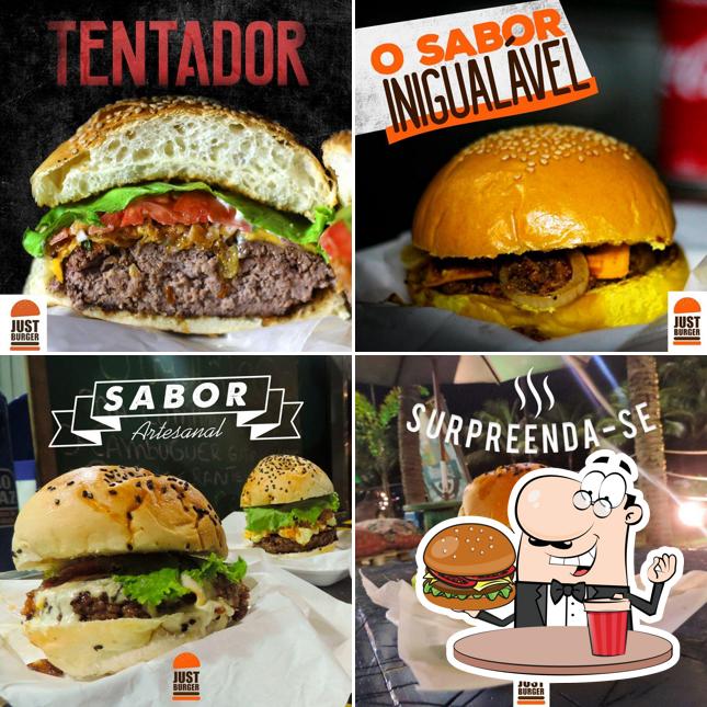 Os hambúrgueres do Just Burguer Cabedelo PB irão satisfazer uma variedade de gostos