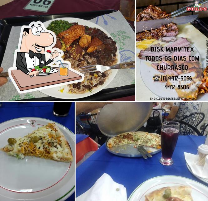 Platos en O Gordo Restaurante e Pizzaria