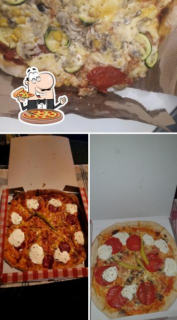 Prenez des pizzas à Pizzeria Garfield