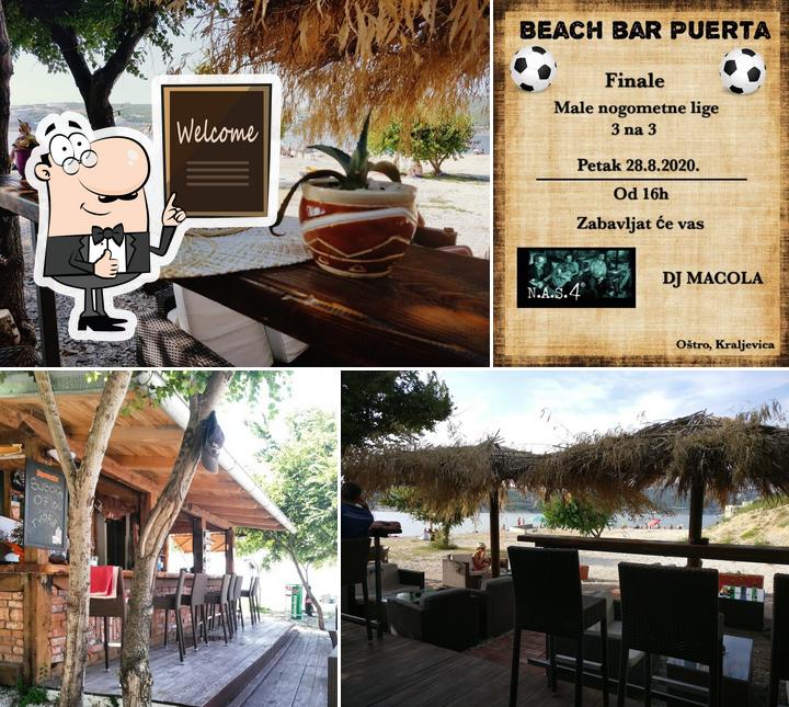 Voici une photo de Beach bar Puerta