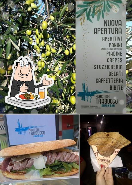Panino con maiale stirato al PARCO DEL TRABUCCO