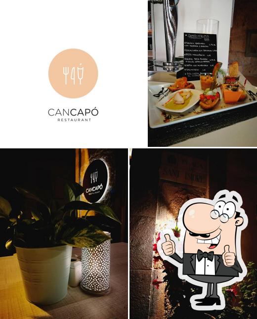 Here's a pic of Restaurant Can Capó
