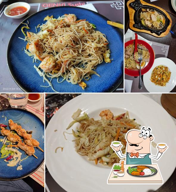 Spaghetti di riso al Genki Sushi