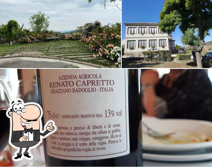 La foto della esterno e vino di Ristorante Salabue