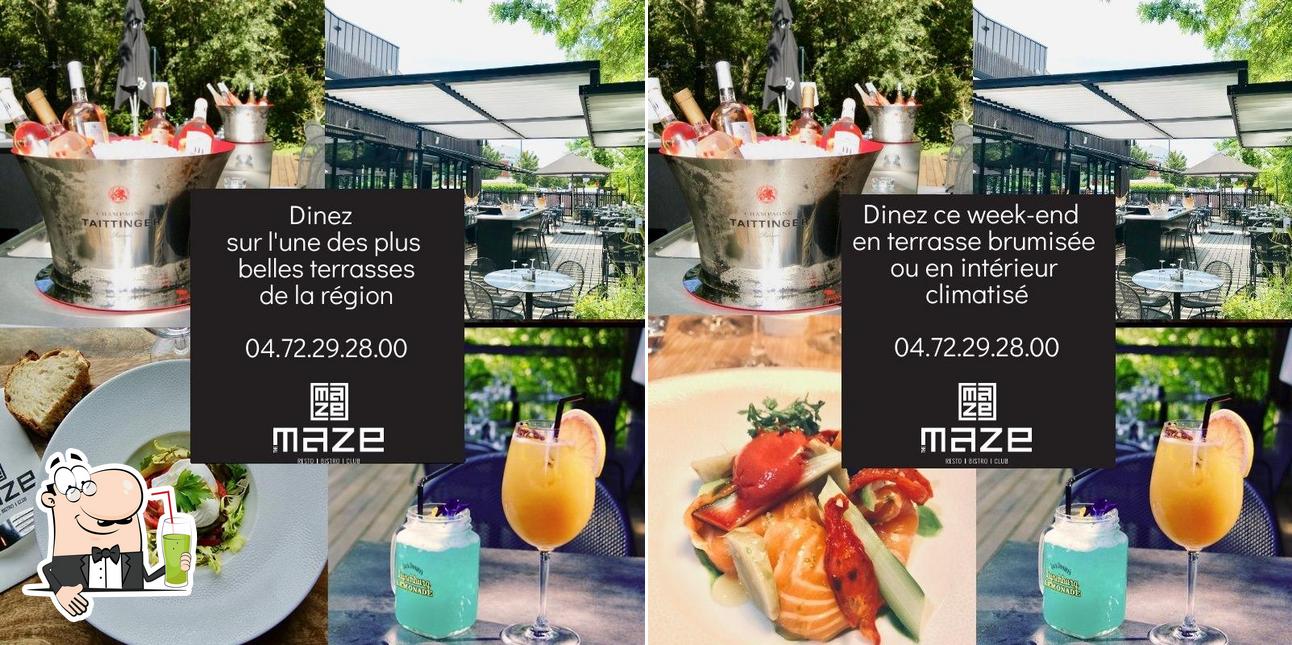 Profitez d'un verre à The Maze : Resto-Bistro-Club