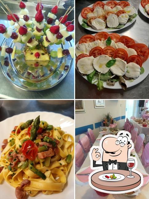 Cibo al Ristorante Le Piscine
