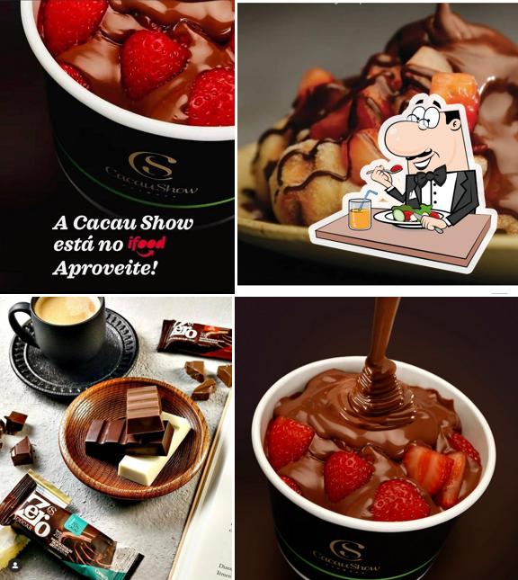 Comida em Cacau Show - Chocolates