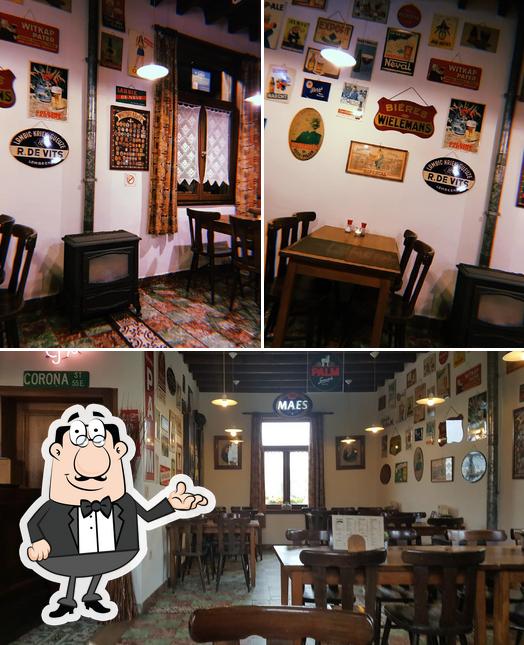 L'intérieur de Den Ouden Belg (Cafe-Restaurant)