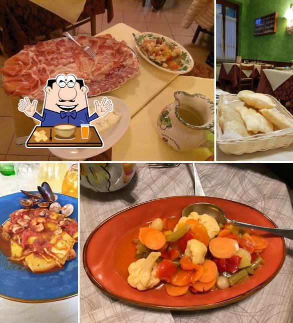 Platti al Osteria Del Pescatore