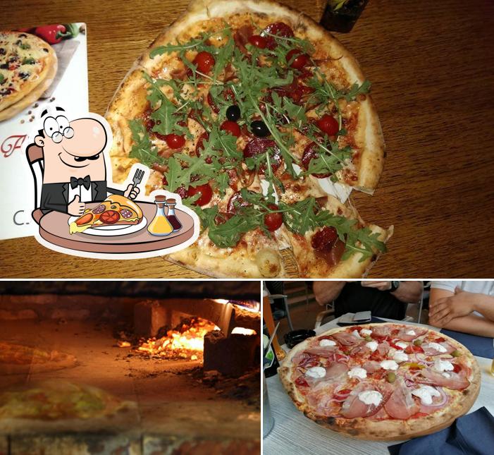 A Pizzeria Amfora, puoi goderti una bella pizza