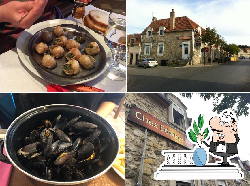 Las fotos de exterior y comida en Brasserie La Pierre - Chez Edwige