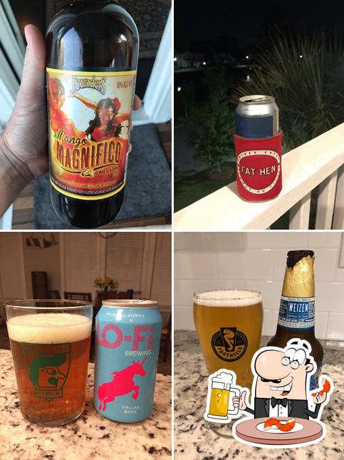 Johns Island Seafood provides a selection of beers