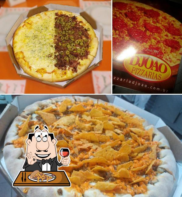 No D' João Pizzarias, você pode degustar pizza