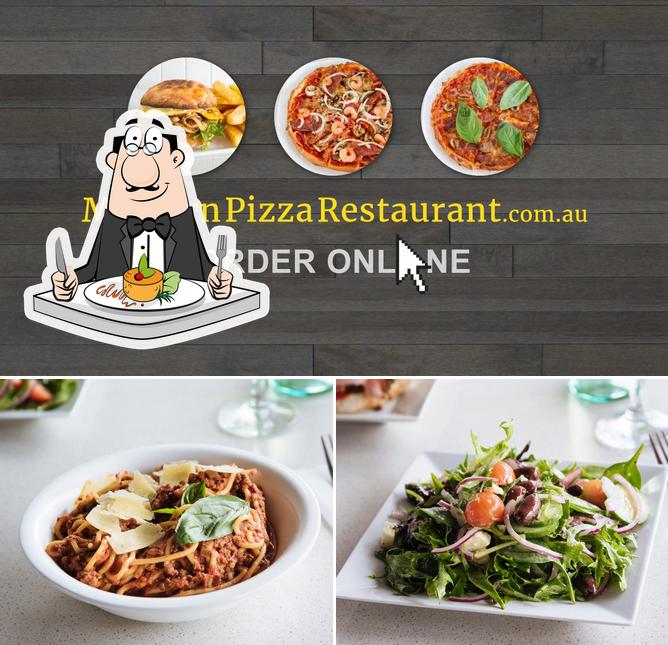 Food at Malvern Pizza Restaurant