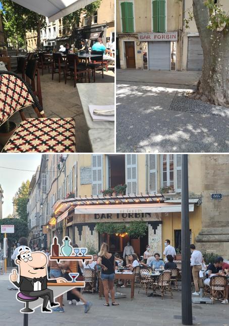 L'intérieur de Bar Forbin