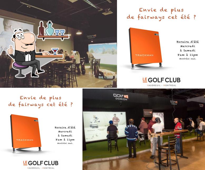 Découvrez l'intérieur de Le Golf Club - Golfin Dorion